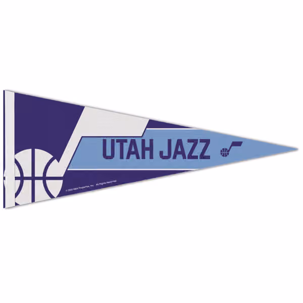Utah Jazz Big Logo Premium NBA Pennant view 1