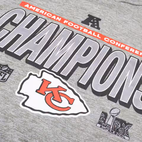 Kansas City Chiefs 2024-25 AFC Champions Locker Room Nike NFL Hoodie view 3