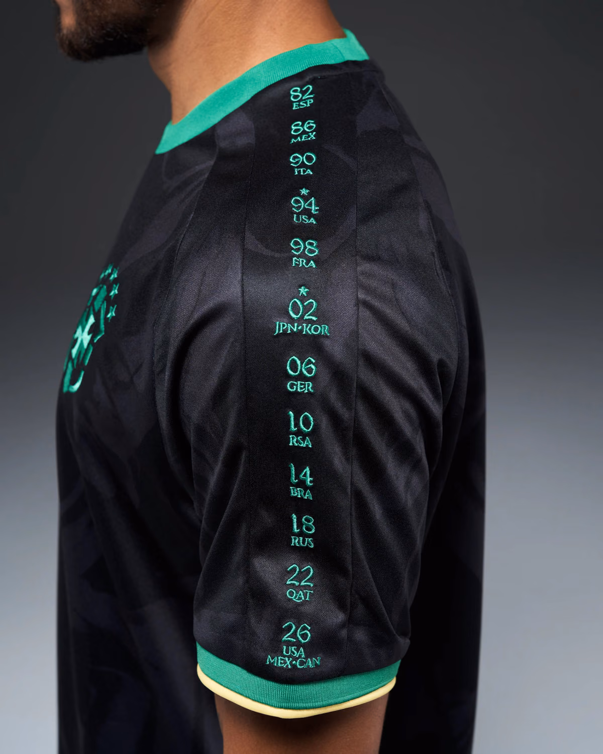 Jersevo Custom Personalized The Prince Heritage Jersey (2026WC Edition) left sleeve detail