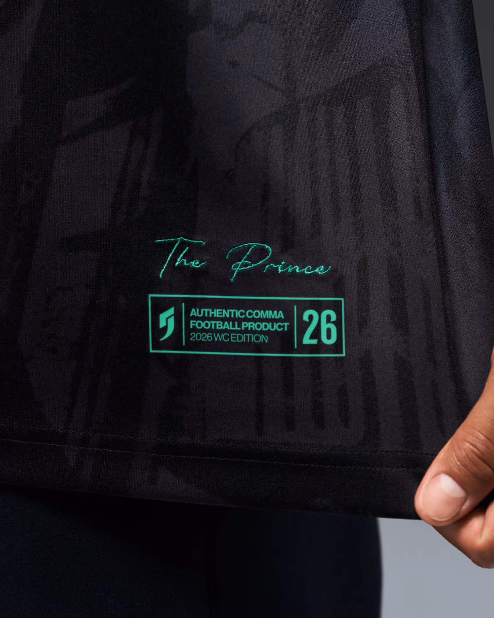 Jersevo Custom Personalized The Prince Heritage Jersey (2026WC Edition) detail view 6