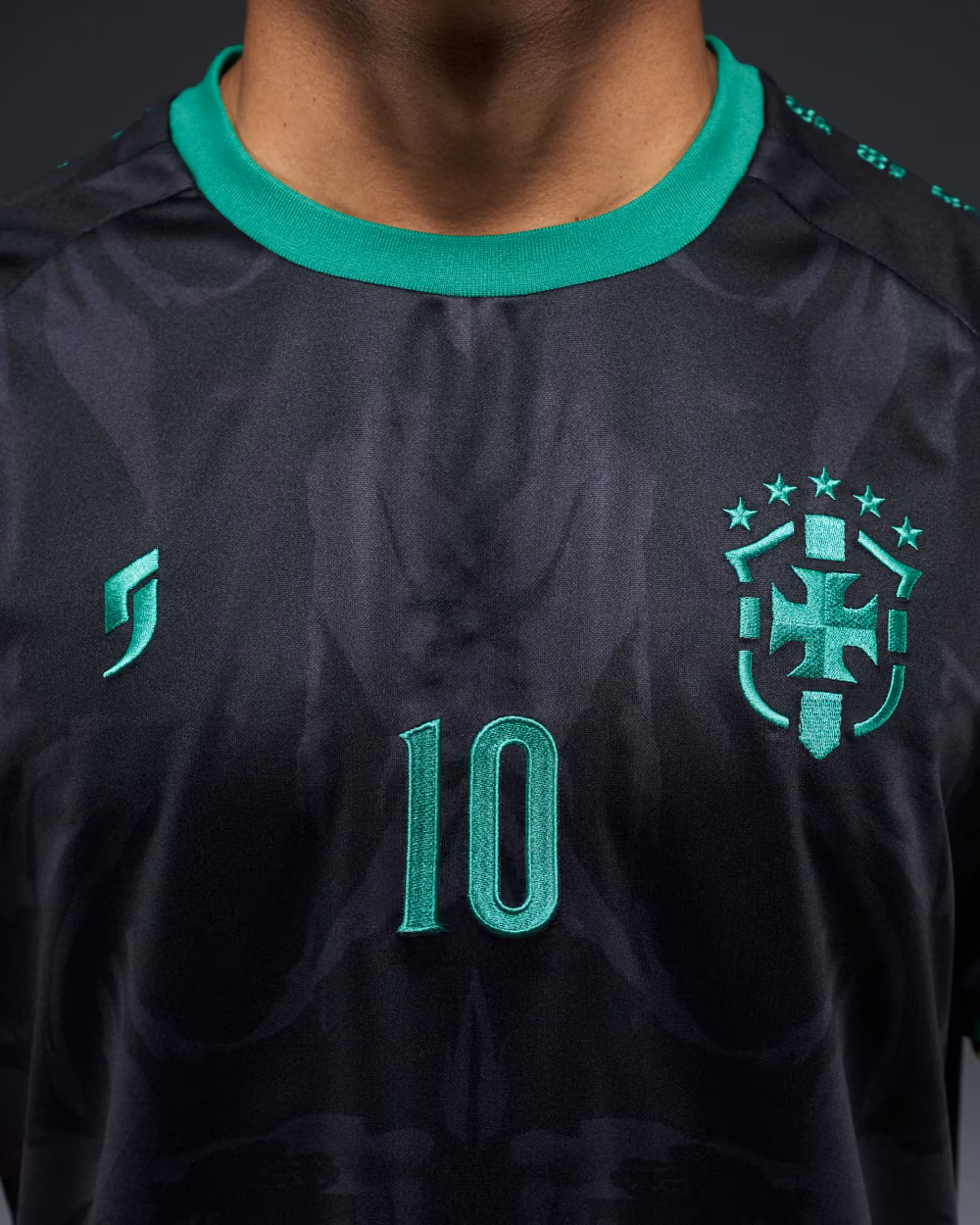 Jersevo Custom Personalized The Prince Heritage Jersey (2026WC Edition) crest detail