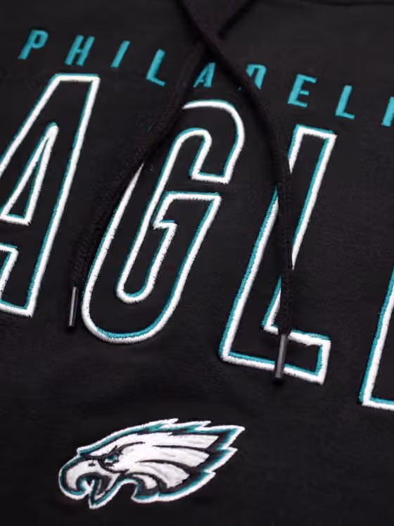 Philadelphia Eagles 2026 NFL Sideline Sleeveless Hoodie Black view 4