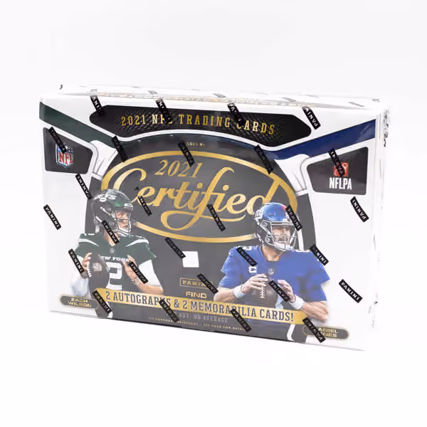 2021 Panini Certified Football Hobby Box NFL view 1