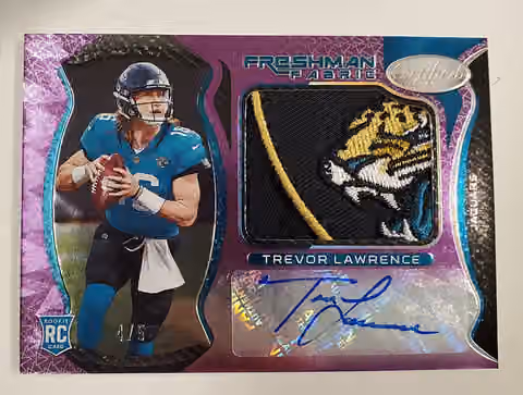 2021 Panini Certified Football Hobby Box NFL view 5
