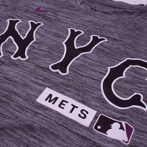New York Mets City Connect 2026 MLB Authentic Velocity T-Shirt Gray view 3