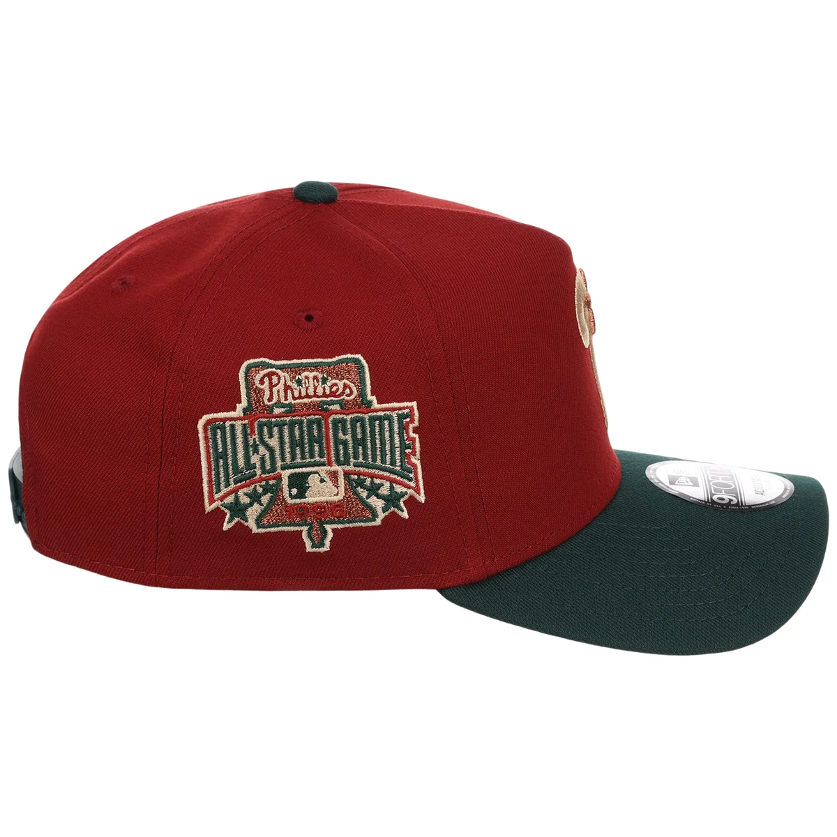 Philadelphia Phillies MLB Terra Verde New Era 9FORTY detail view