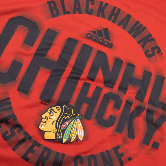 Chicago Blackhawks 2021/22 NHL adidas Creator Long Sleeve Shirt Red view 3
