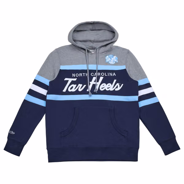 North Carolina Tar Heels Head Coach Mitchell & Ness NCAA College Vault Hoodie view 1