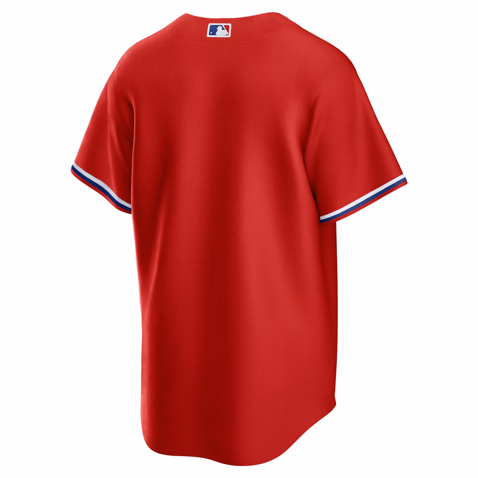 Philadelphia Phillies Nike MLB Alternate Jersey Red view 2
