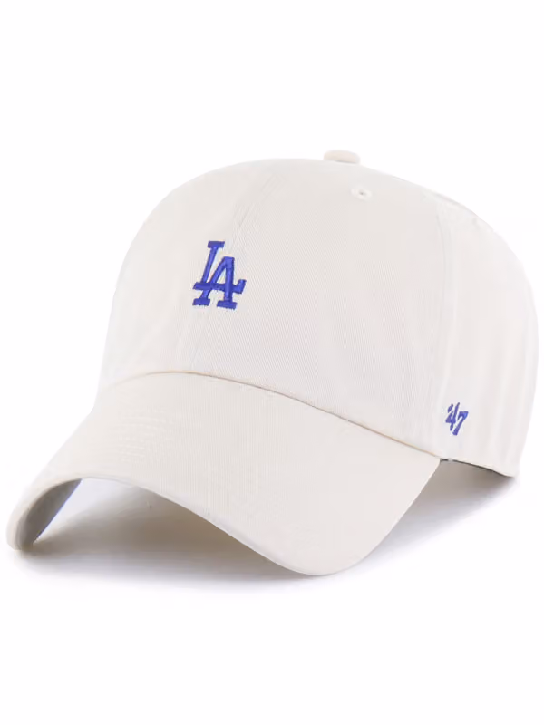Los Angeles Dodgers Runner Clean Up Adjustable MLB Cap Natural product photo