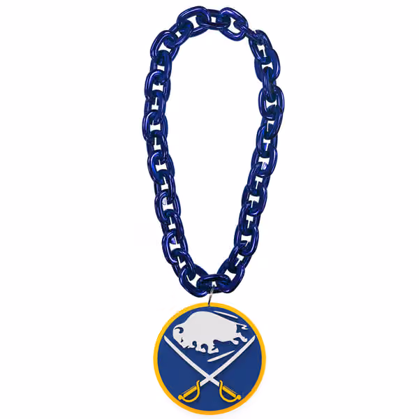 Buffalo Sabres Big Logo NHL Fan Chain view 1