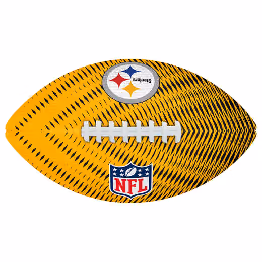 Pittsburgh Steelers Tailgate Wilson NFL Junior Football view 3