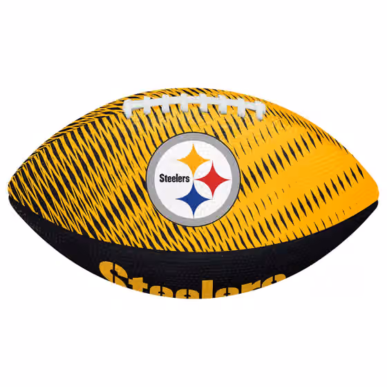 Pittsburgh Steelers Tailgate Wilson NFL Junior Football view 1