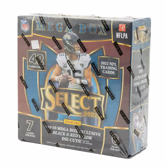 2022 Panini Select Football NFL Mega Box view 1