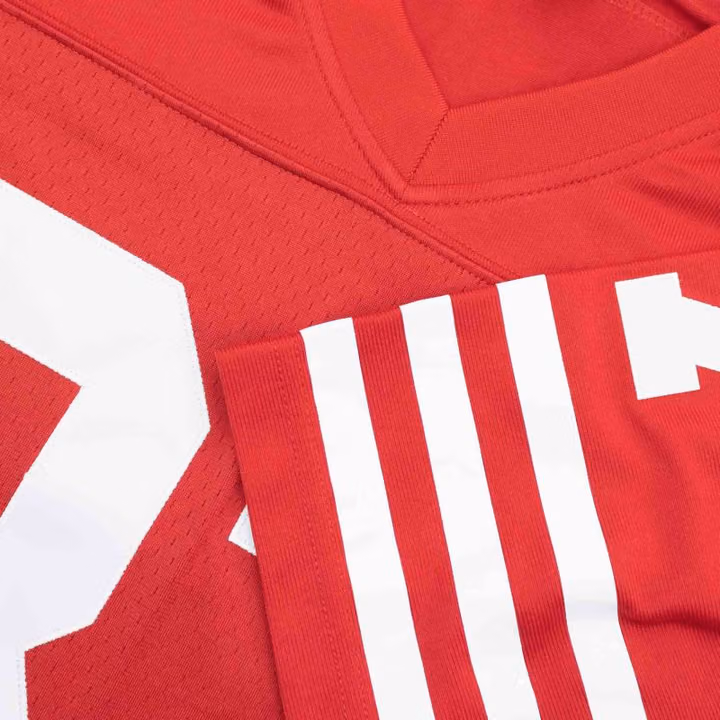 Dwight Clark #87 San Francisco 49ers Mitchell & Ness Throwback NFL Jersey Red view 4