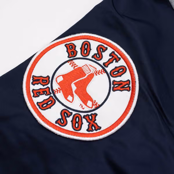 Boston Red Sox Alpha Industries MA-1 MLB Full-Zip Fleece Jacket view 4