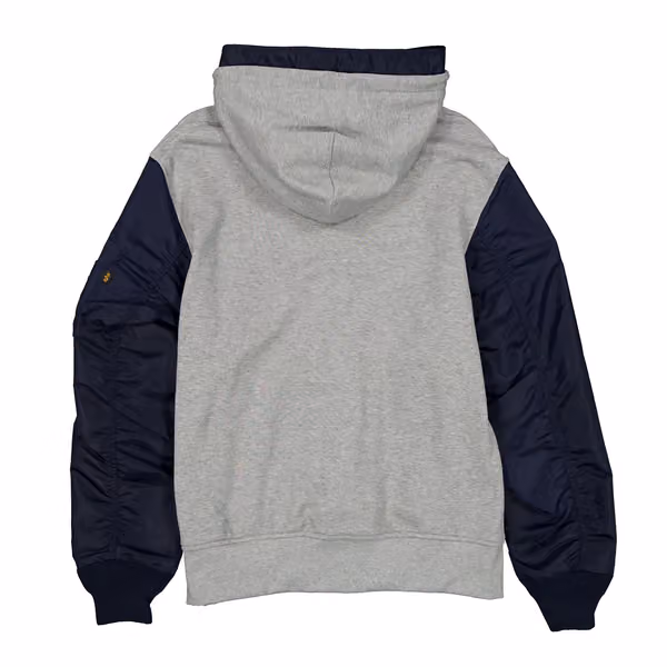 Boston Red Sox Alpha Industries MA-1 MLB Full-Zip Fleece Jacket view 2