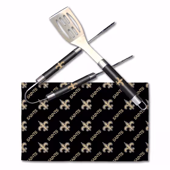 New Orleans Saints NFL Barbecue Set (3-Piece) view 1