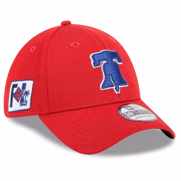 Philadelphia Phillies 2025 MLB Spring Training 39THIRTY Flex Cap Red product photo