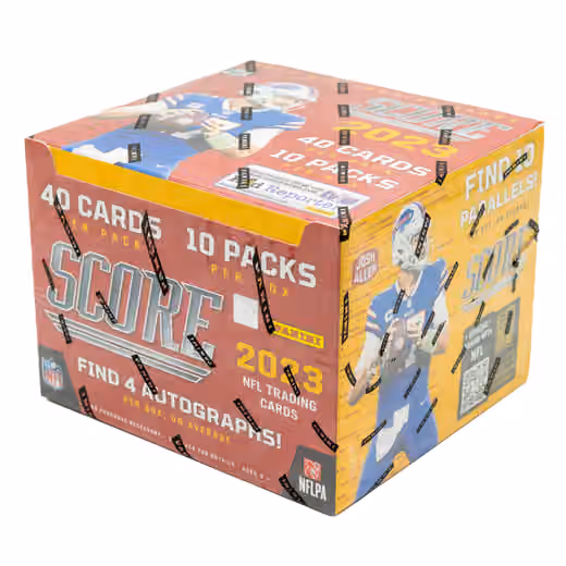 2023 Panini Score NFL Football Hobby Box view 1