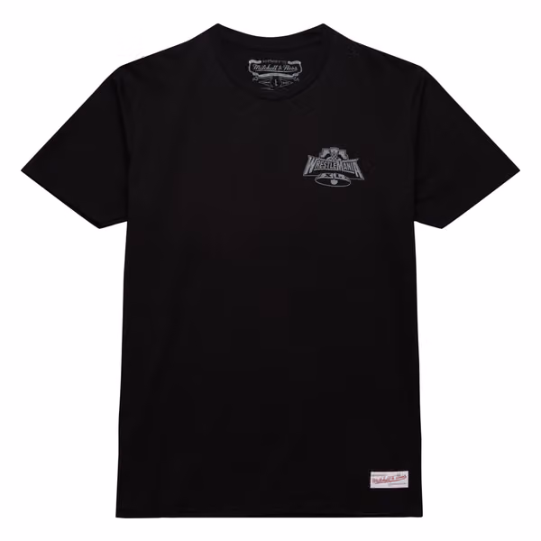 WrestleMania XL Mitchell & Ness WWE T-Shirt Black view 2