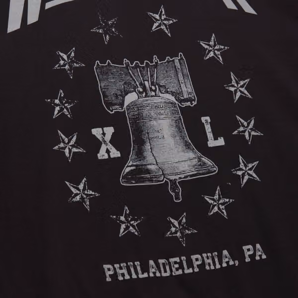 WrestleMania XL Mitchell & Ness WWE T-Shirt Black view 4