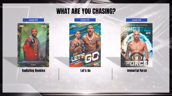 2026 Topps Chrome UFC Mega Box view 5