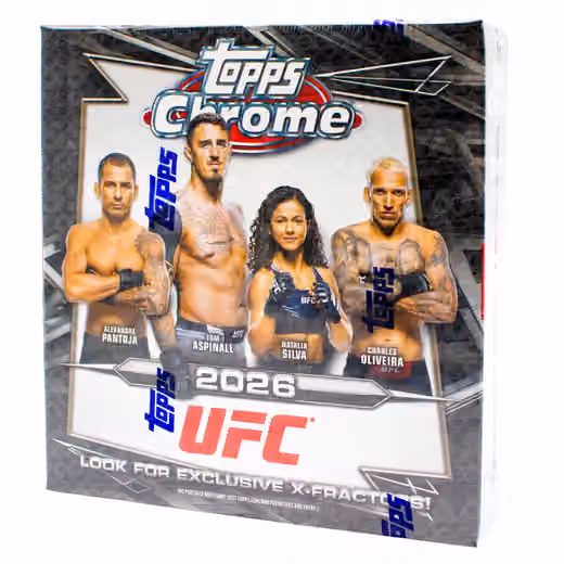 2026 Topps Chrome UFC Mega Box view 1