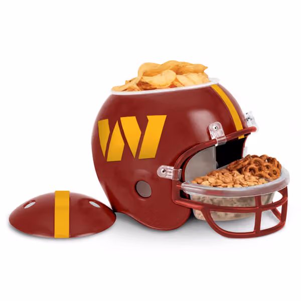 Washington Commanders Football NFL Snack Helmet view 1