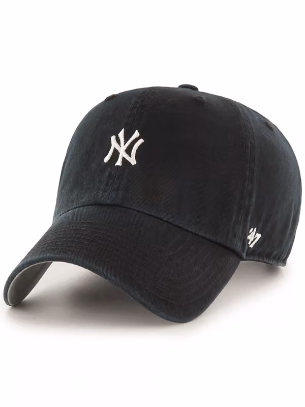 New York Yankees '47 Runner Clean Up Adjustable MLB Cap Black product photo
