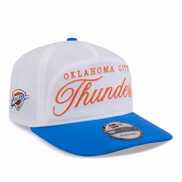 Oklahoma City Thunder 2025 NBA Draft 19Twenty Adjustable Cap OTC White product photo