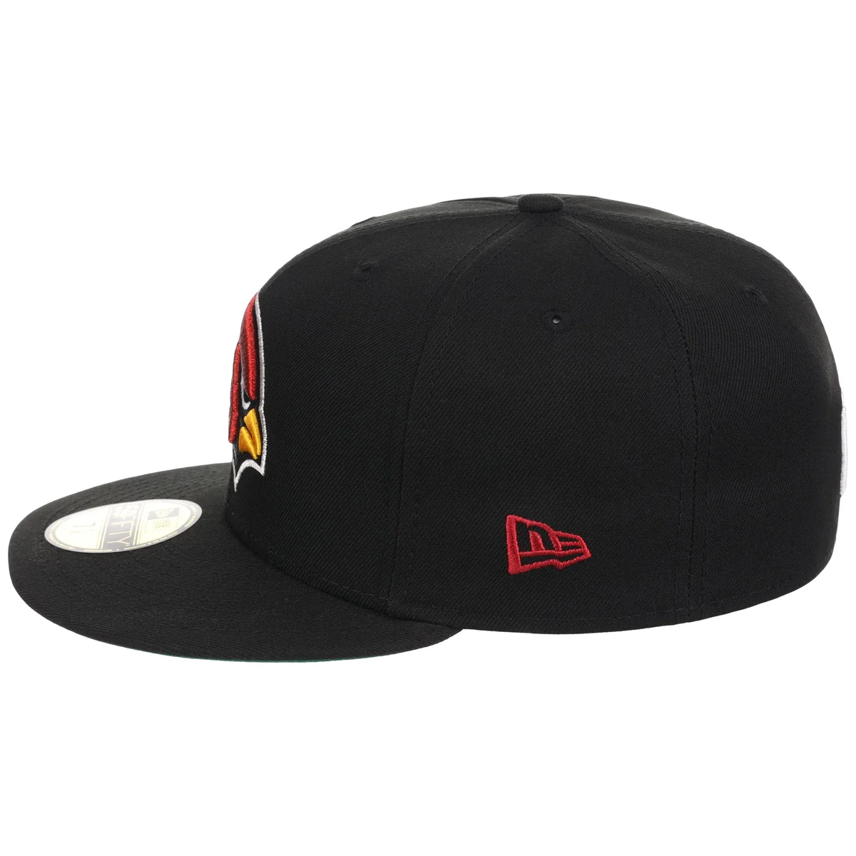Arizona Cardinals NFL Black Dome New Era 59FIFTY detail view