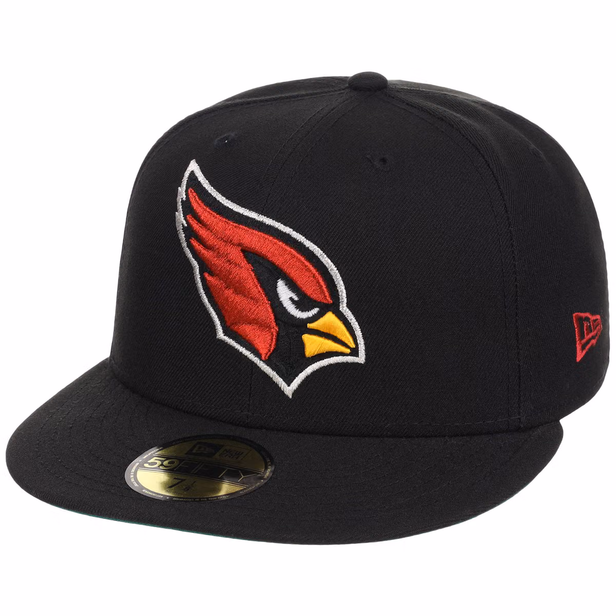 Arizona Cardinals NFL Black Dome New Era 59FIFTY detail view