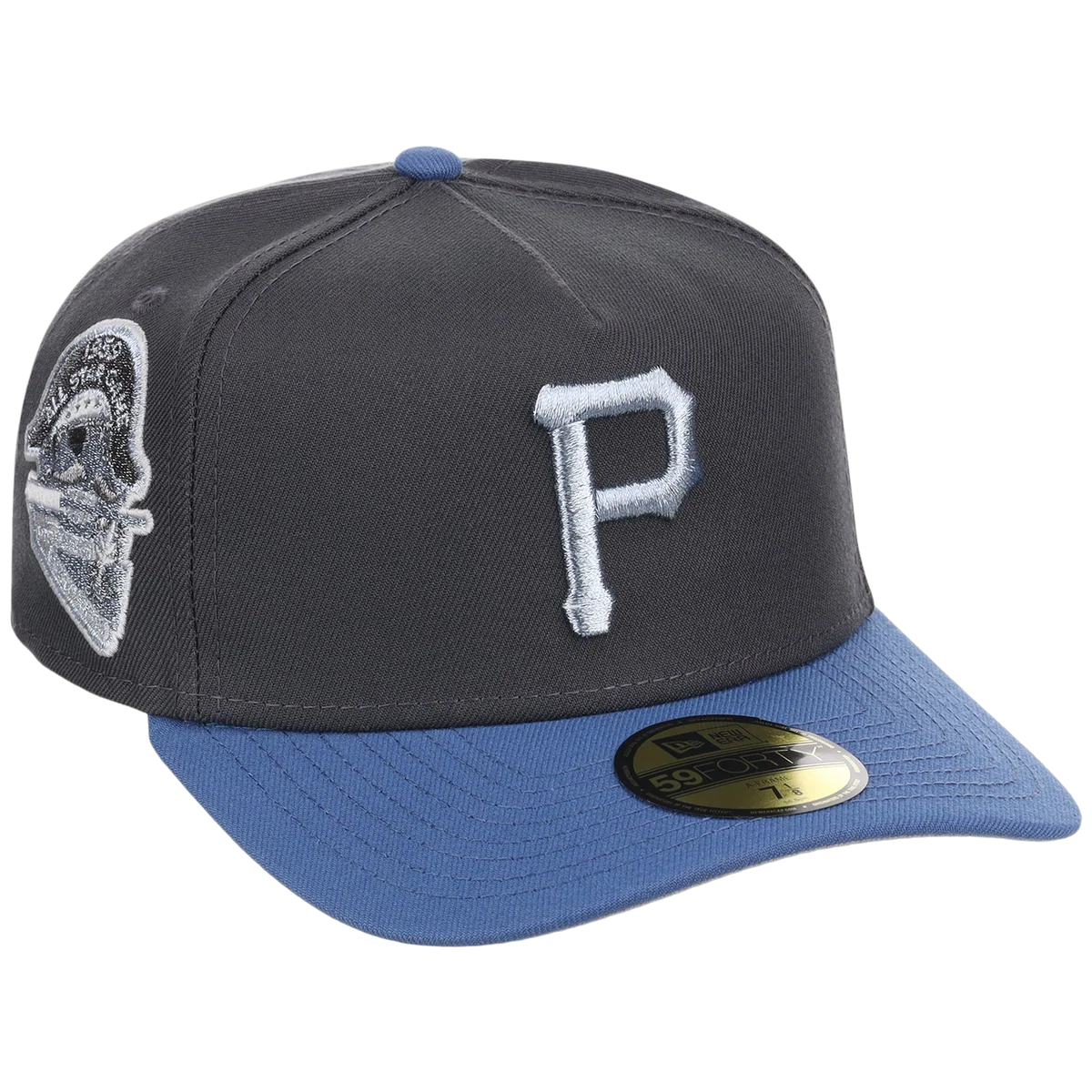 Pittsburgh Pirates MLB Indigo Steel New Era 59FORTY front view