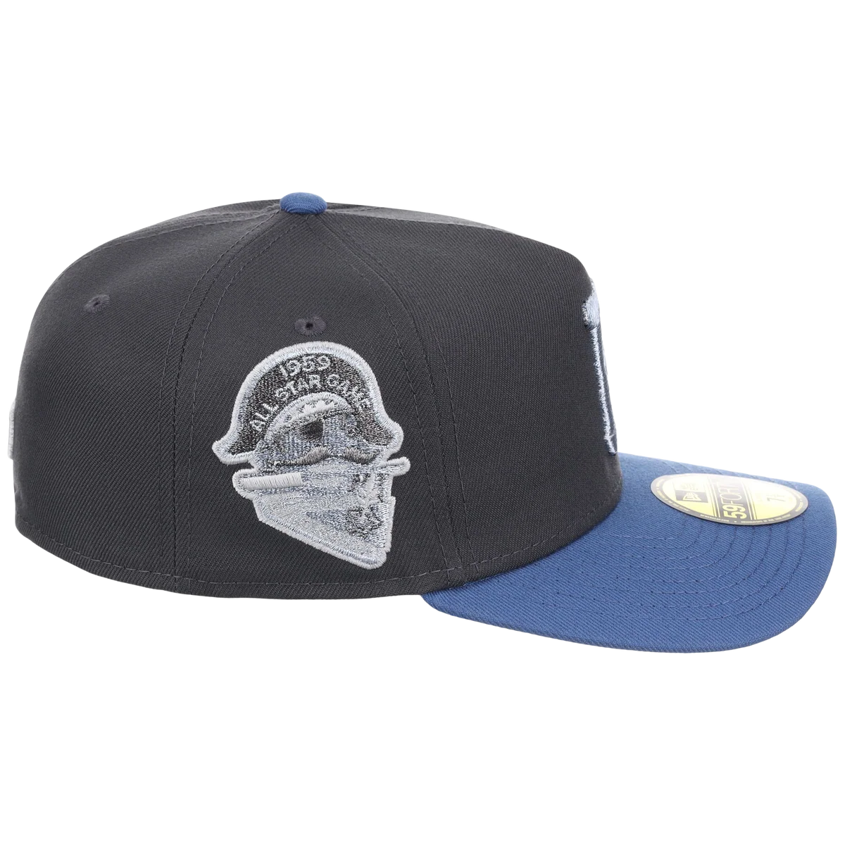Pittsburgh Pirates MLB Indigo Steel New Era 59FORTY detail view