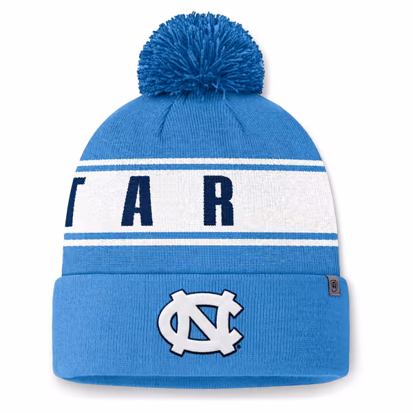 North Carolina Tar Heels Wraparound NCAA Knit Hat Blue product photo
