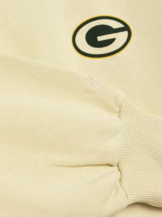 Green Bay Packers L&L '96 Classics NFL Crew Sweater Beige view 3