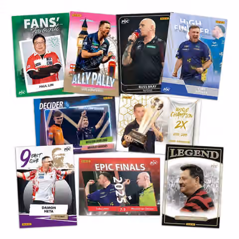 2026 Panini Darts PDC World Championship Trading Cards Collectors Box view 6