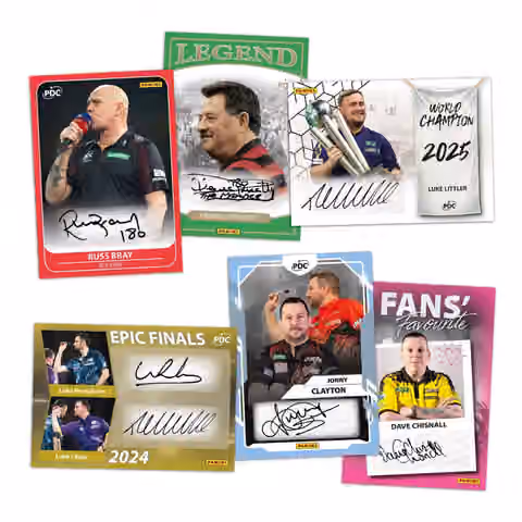 2026 Panini Darts PDC World Championship Trading Cards Collectors Box view 3