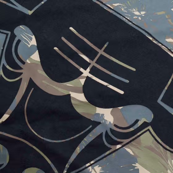 Chicago Bulls Zach Lavine Camo Logo NBA T-Shirt Black view 2