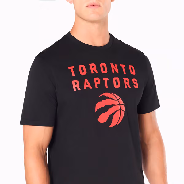 Toronto Raptors Team Logo New Era NBA T-Shirt view 3