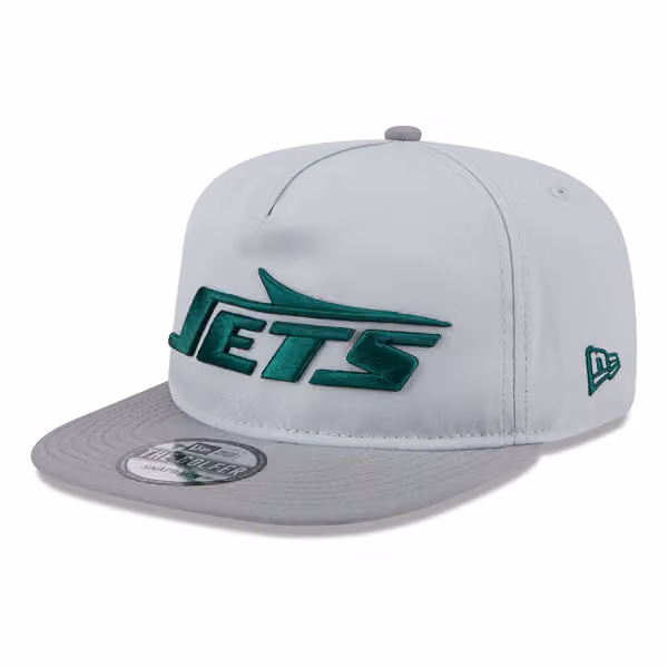 New York Jets 2024 NFL Training Camp New Era Golfer Snapback Cap Gray product photo