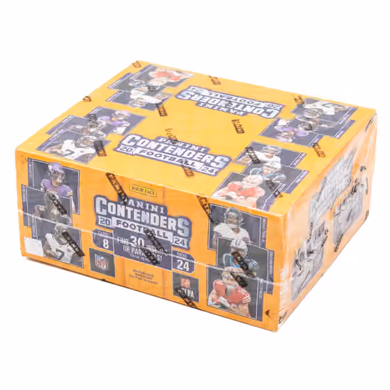 2024 Panini Contenders Football NFL Retail Box view 1