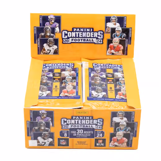 2024 Panini Contenders Football NFL Retail Box view 2