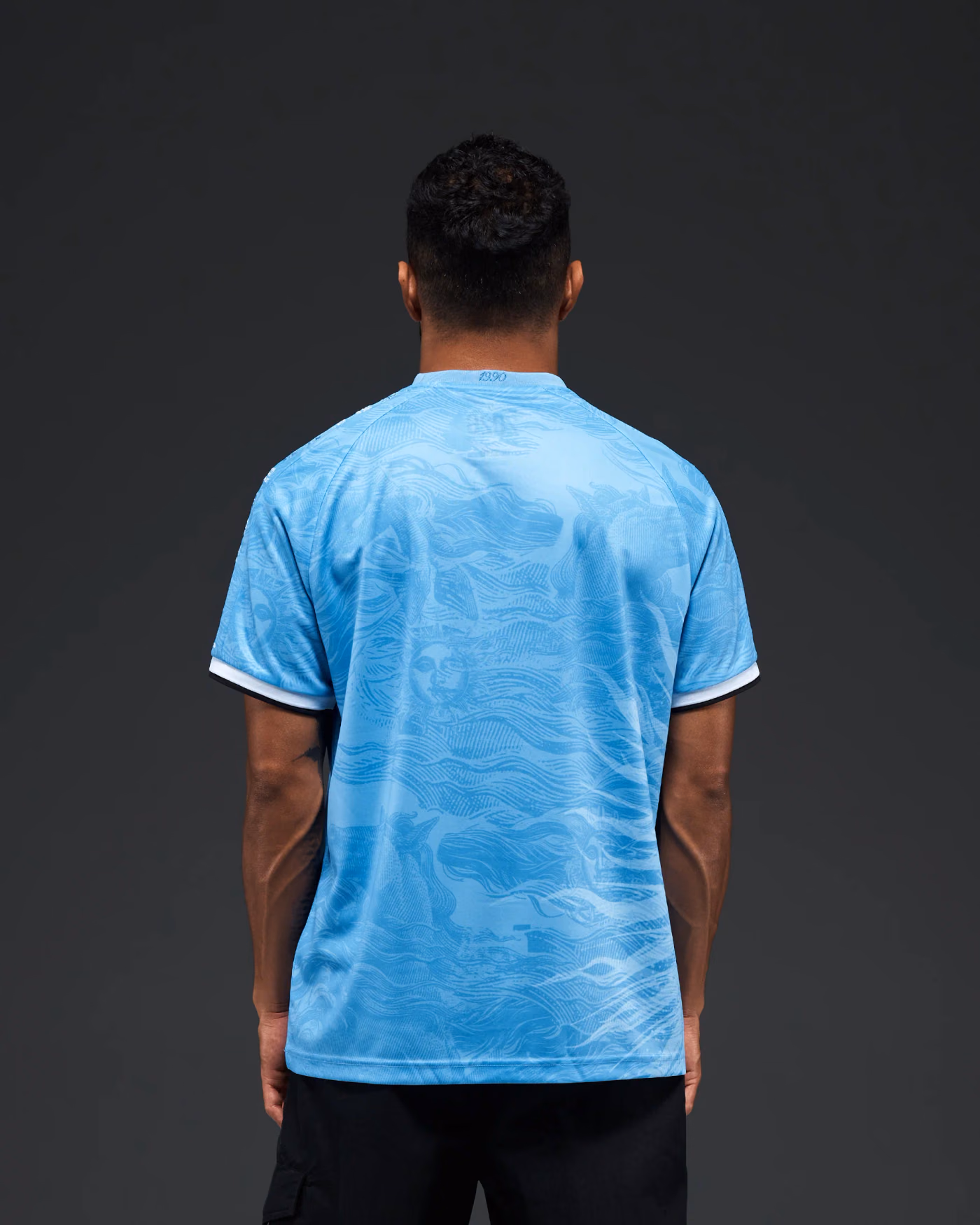 Jersevo Custom Personalized Uruguay Heritage Jersey (2026WC Edition) back view