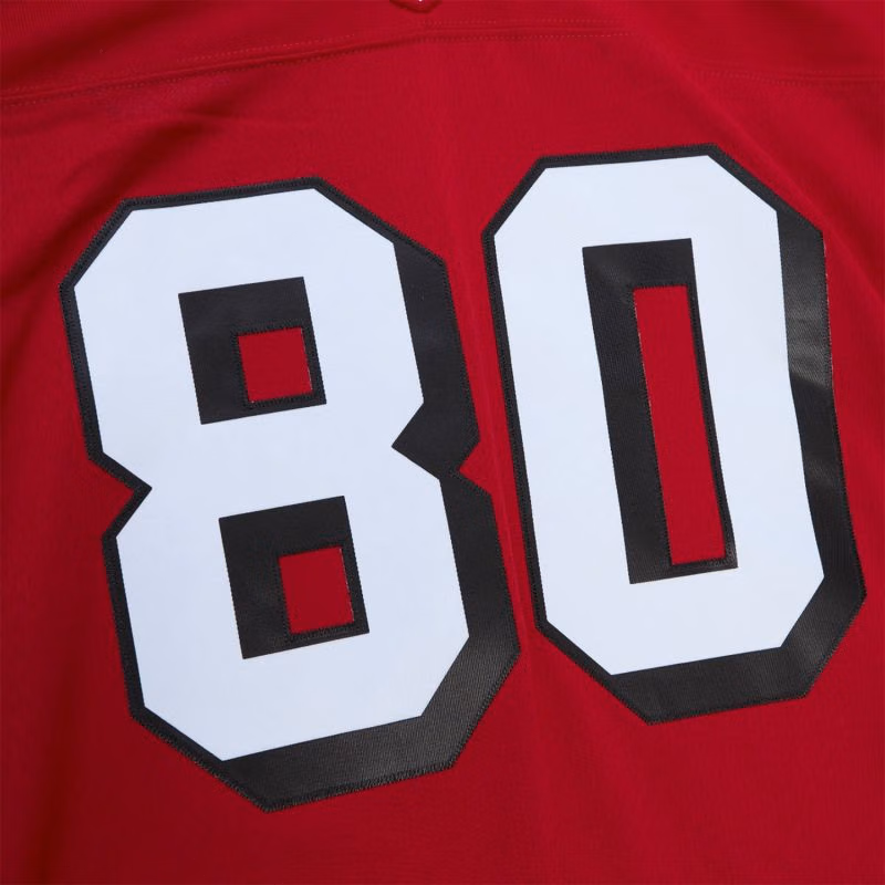 Jerry Rice #80 San Francisco 49ers 1994 Legacy Throwback NFL Jersey Red view 4