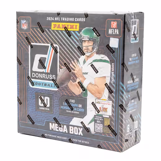 2024 Panini Donruss NFL Football Mega Box view 1