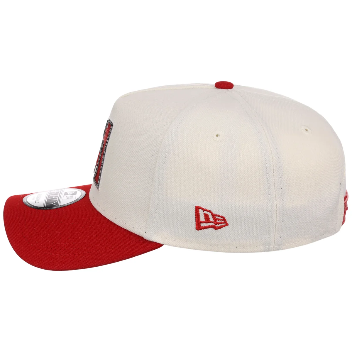 Arizona Diamondbacks MLB Chrome x Red FASHION CORE New Era 9FORTY A-Frame detail view