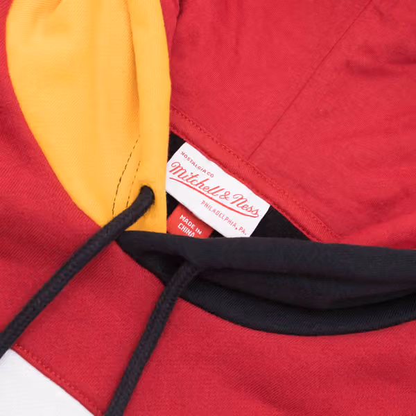 Miami Heat Mitchell & Ness Color Blocked NBA Fleece Hoodie view 5