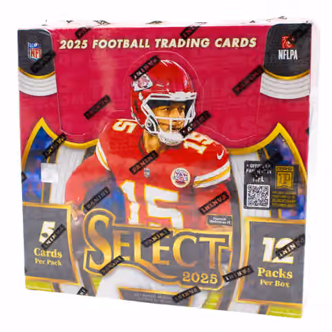 2025 Panini Select Football NFL Hobby Box view 1